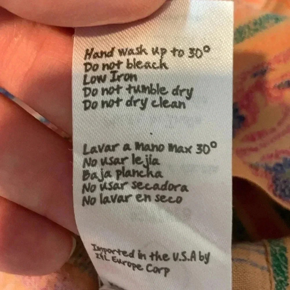 Z&L Europe wrap top made in India size small - Picture 8 of 9